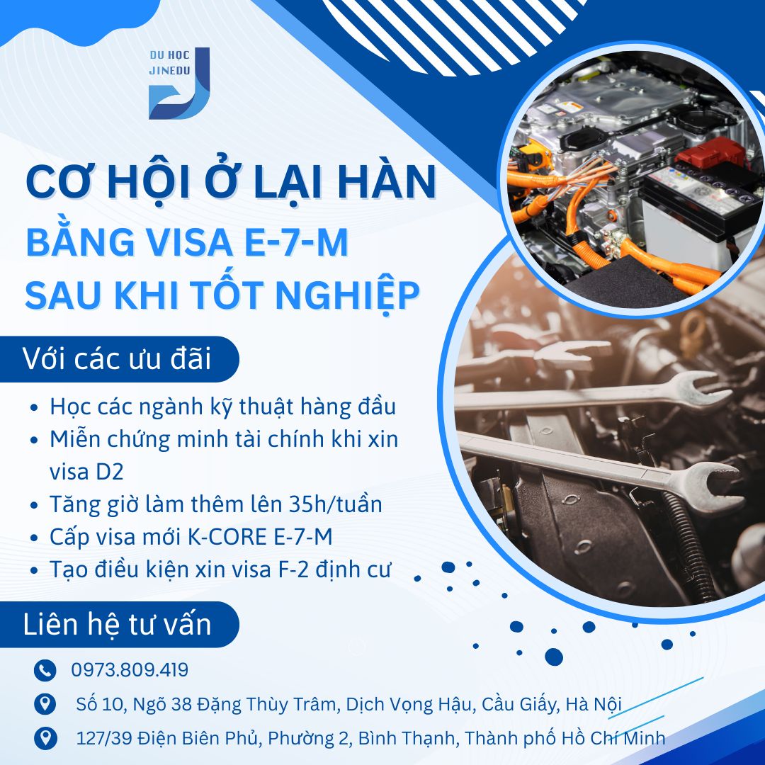 Cao đẳng nghề tại Hàn Quốc từ 022026